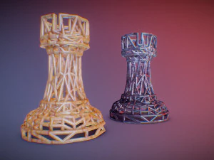 rook chess piece 3D Print Model