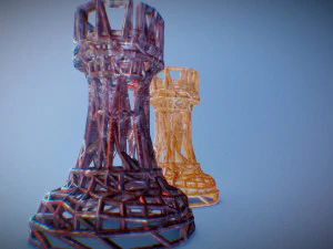 rook chess piece 3D Print Model