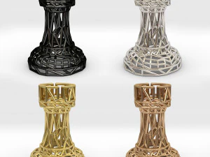 rook chess piece 3D Print Model