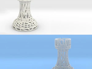 rook chess piece 3D Print Model