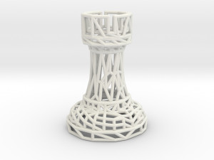 rook chess piece Modèles 3D en vedette