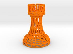 rook chess piece Modèles 3D en vedette