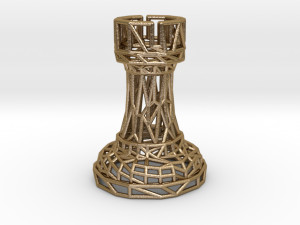 rook chess piece Modèles 3D en vedette