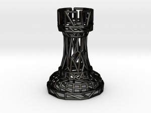 rook chess piece Modèles 3D en vedette