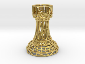 rook chess piece Modèles 3D en vedette
