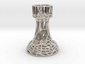 rook chess piece Modèles 3D en vedette