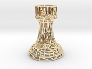 rook chess piece Modèles 3D en vedette