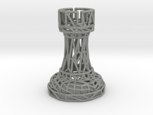 rook chess piece Modèles 3D en vedette