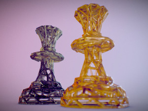 queen 3D प्रिंट मॉडल
