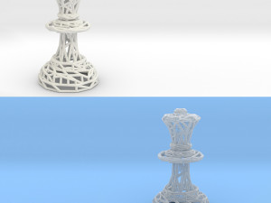 queen 3D प्रिंट मॉडल