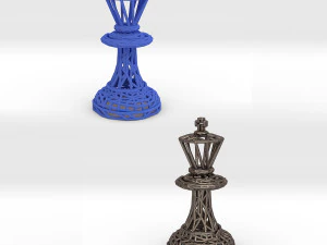 king chess piece 3D Print Model
