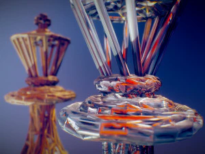 king chess piece 3D Print Model