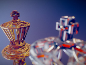 king chess piece 3D Принт Модель