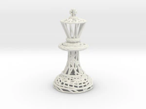 king chess piece 3D Print Model