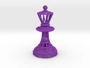 king chess piece 3D Print Model