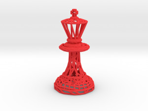 king chess piece 3D Принт Модель