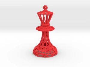 king chess piece 3D Print Model