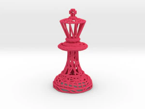 king chess piece 3D Print Model