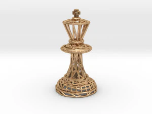 king chess piece 3D Print Model