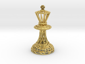 king chess piece 3D Принт Модель