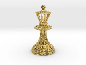 king chess piece 3D Print Model