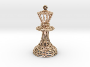 king chess piece 3D Принт Модель