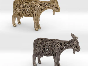 goat 3D Print Model