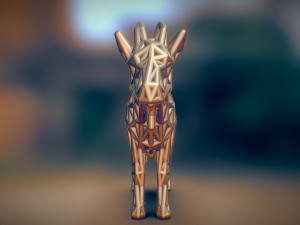 goat 3D Print Model
