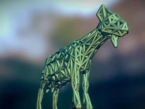 goat 3D Print Model