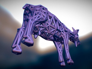 goat 3D Print Model