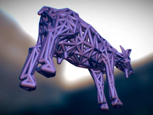 goat 3D Print Model