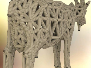 goat 3D Print Model