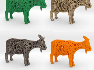 goat 3D Print Model