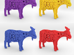 goat 3D Print Model