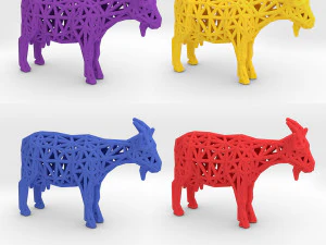goat 3D Print Model