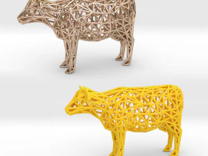 cow 3D Print Model