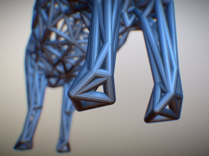 cow Modelo de Impressão 3D