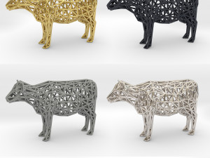 cow Modelo de Impressão 3D