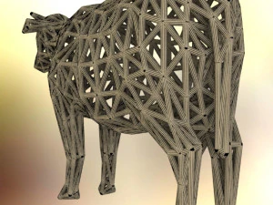 cow 3D Print Model