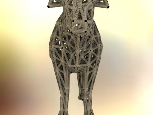 cow Modelo de Impressão 3D