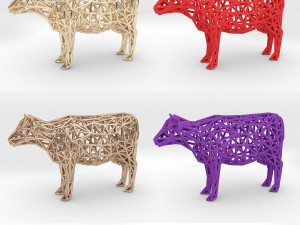 cow Modelo de Impressão 3D