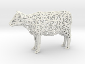 cow Modelo de Impressão 3D