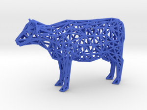 cow Modelo de Impressão 3D
