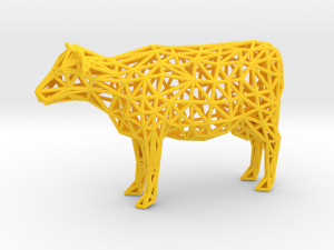 cow Modelo de Impressão 3D