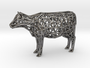 cow Modelo de Impressão 3D