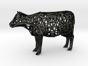 cow Modelo de Impressão 3D