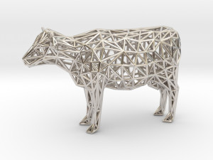 cow Modelo de Impressão 3D
