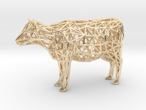 cow Modelo de Impressão 3D