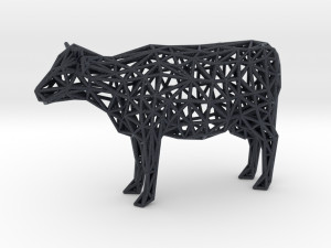 cow Modelo de Impressão 3D