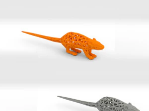 ratto Modello di stampa 3D